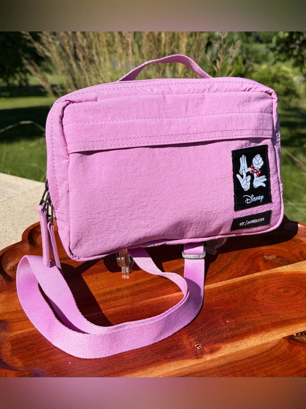 Disney LOVE Minnie Mouse UNIQLO Ambush Crossbody NWOT - Picture 4 of 14